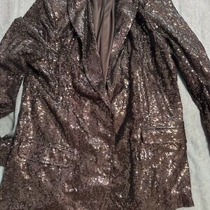 Sequin Blazer Jacket